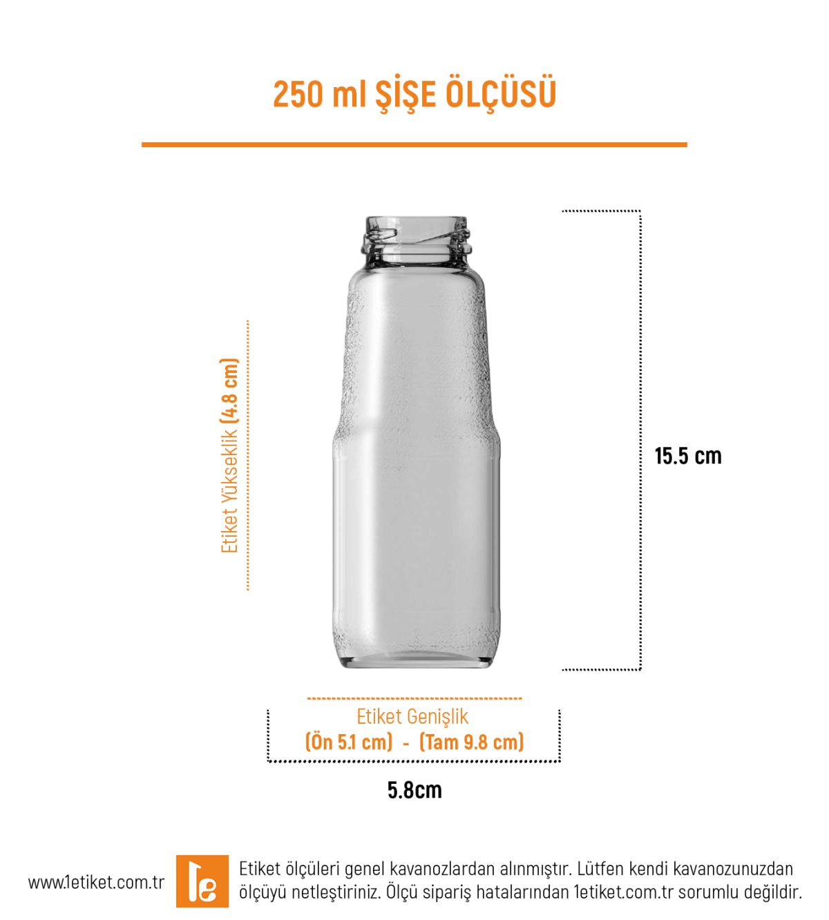 250ml Şişe Etiketi
