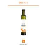 250ml Şişe Etiketi