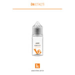 30ml Likit Şişesi Etiketi