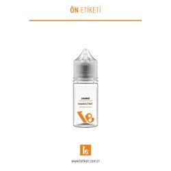 30ml Likit Şişesi Etiketi