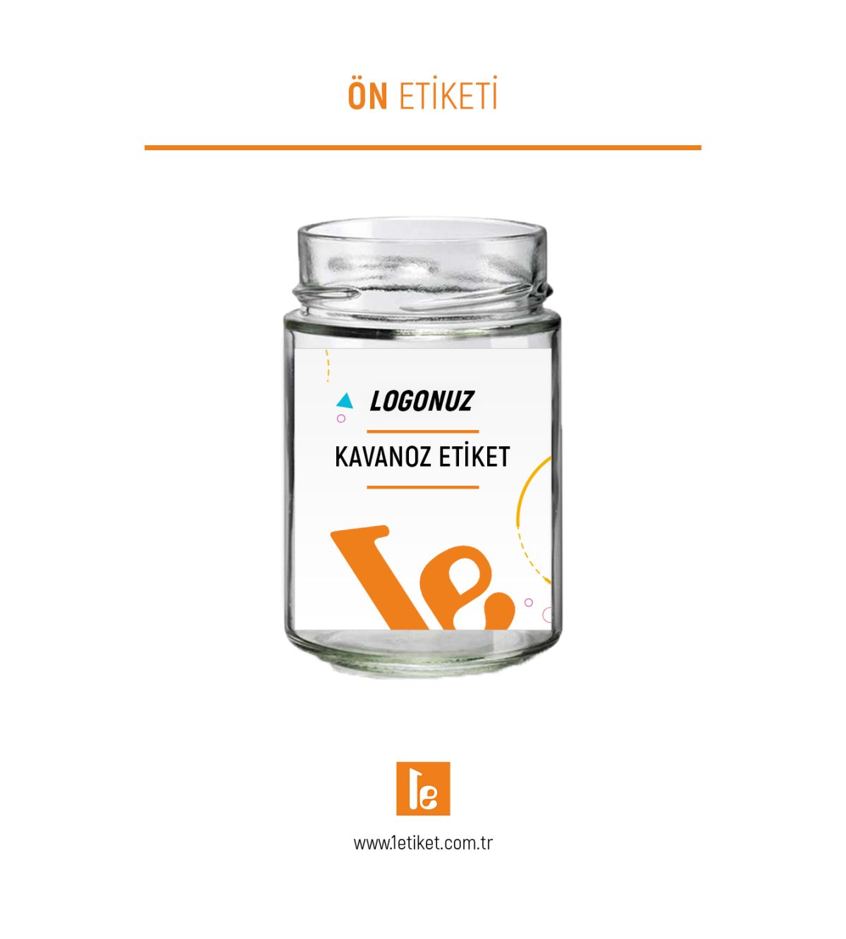 314ml-350ml Kavanoz Etiketi