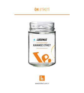 314ml-350ml Kavanoz Etiketi