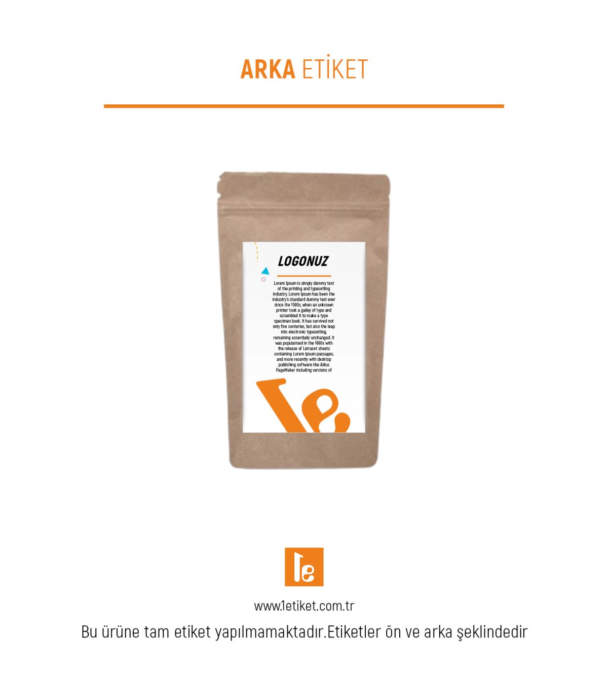 50 gr Doypack Etiketi