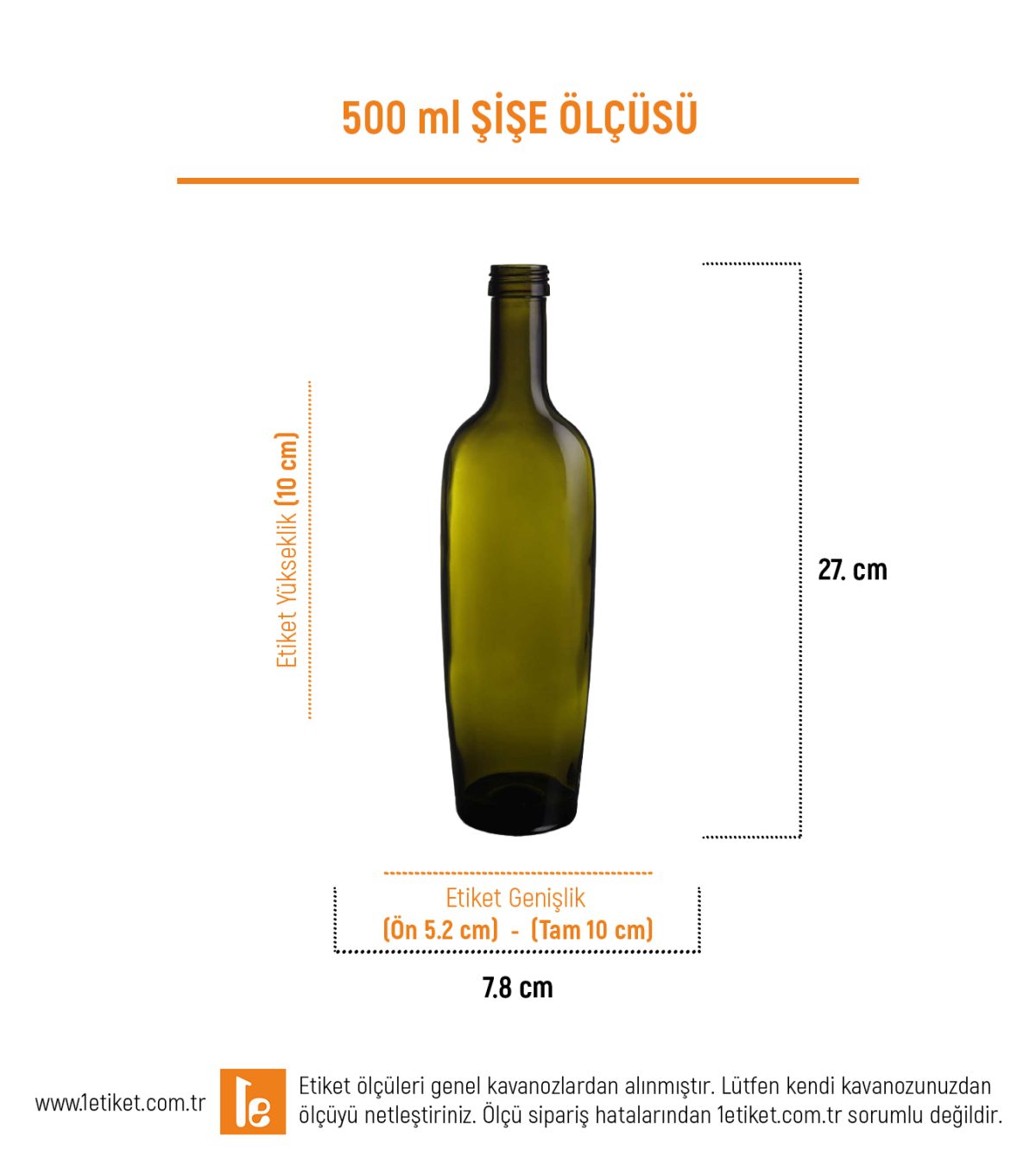 500ml Şişe Etiketi