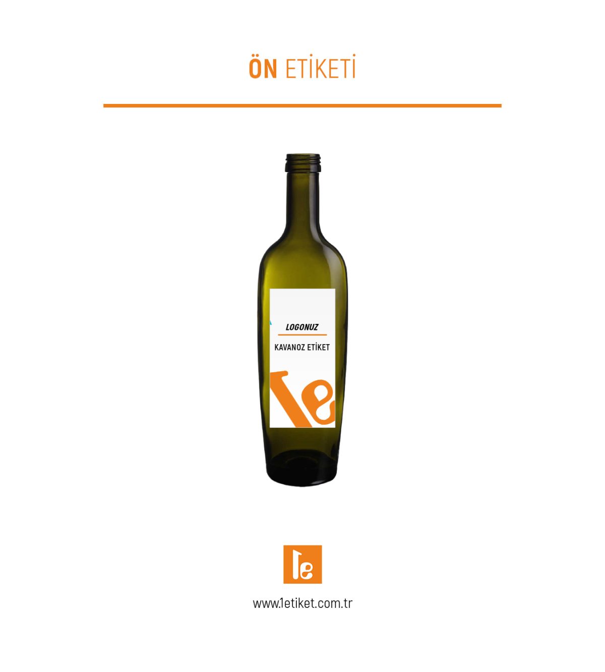 500ml Şişe Etiketi