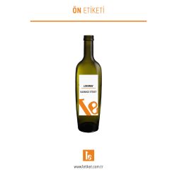 500ml Şişe Etiketi