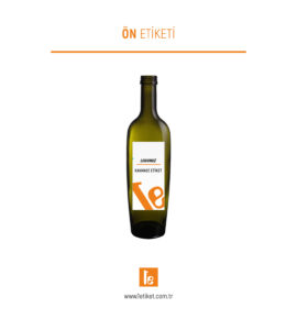 500ml Şişe Etiketi