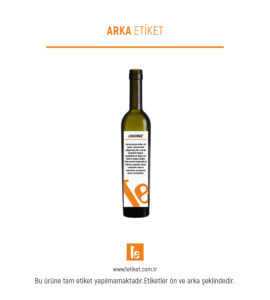 500ml Şişe Etiketi