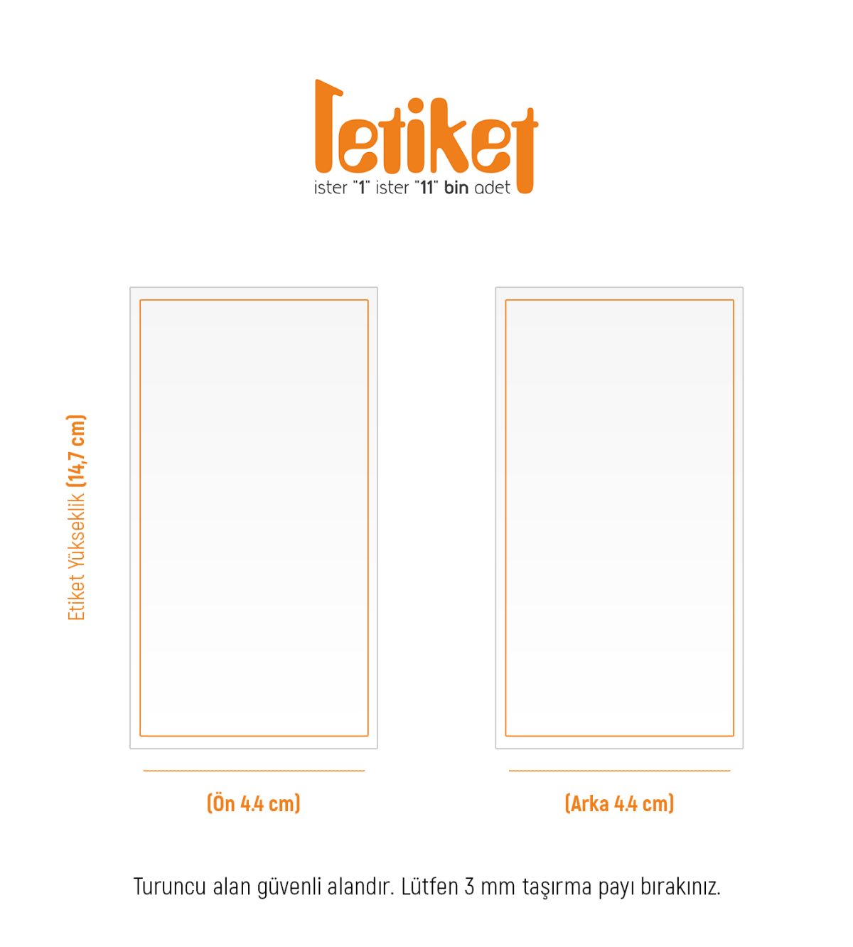 500ml Şişe Etiketi