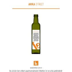 500ml Şişe Etiketi