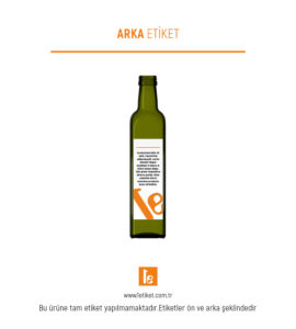 500ml Şişe Etiketi