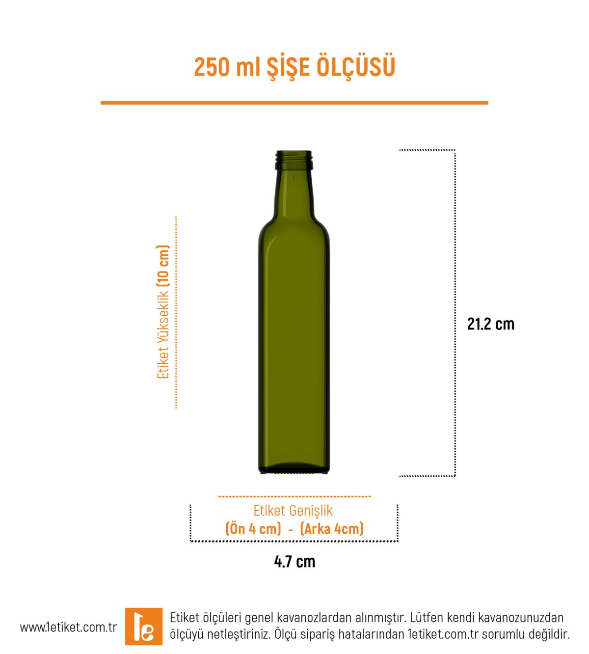 500ml Şişe Etiketi