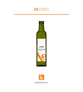 500ml Şişe Etiketi