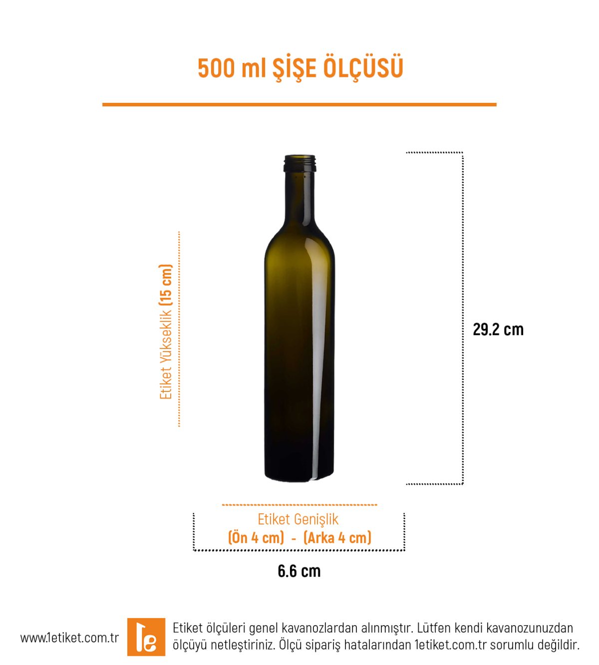 500ml Şişe Etiketi