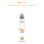 60ml Likit Şişesi Etiketi