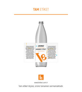 750ml Şişe Etiketi