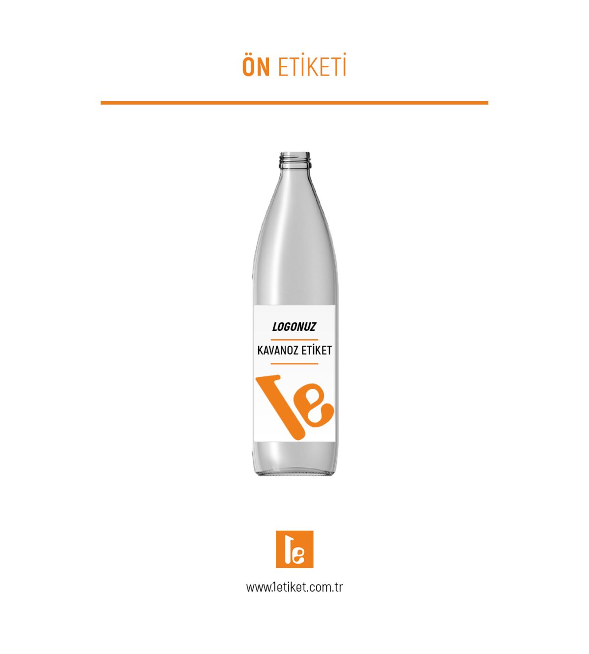 750ml Şişe Etiketi