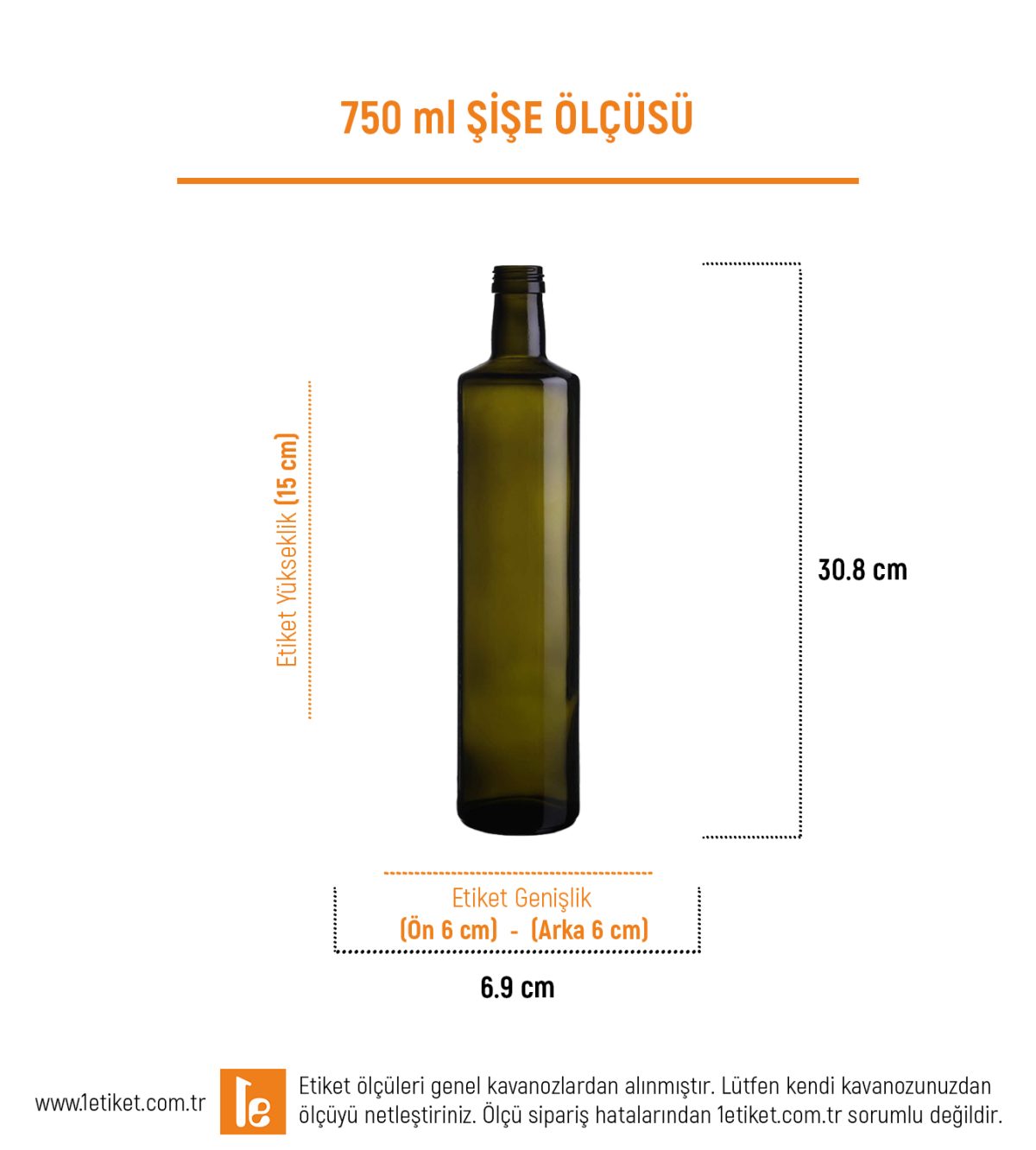 750ml Şişe Etiketi
