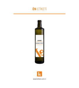 750ml Şişe Etiketi