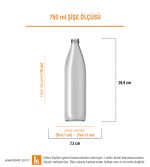 750ml Şişe Etiketi