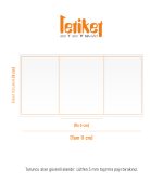 100ml Kozmetik Şişesi Etiketi