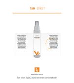 100ml Kozmetik Şişesi Etiketi