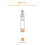 100ml Kozmetik Şişesi Etiketi