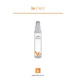 100ml Kozmetik Şişesi Etiketi