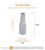 30ml Kozmetik Şişesi Etiketi