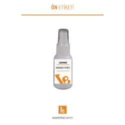 30ml Kozmetik Şişesi Etiketi