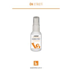 30ml Kozmetik Şişesi Etiketi