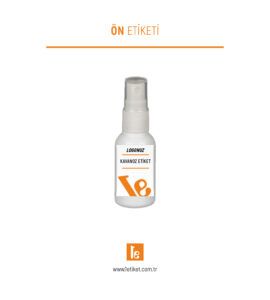 30ml Kozmetik Şişesi Etiketi