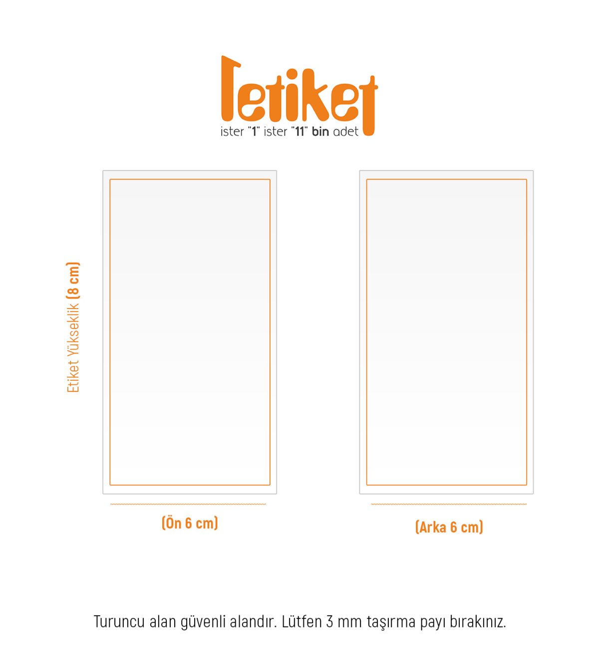 500ml Yağ Teneke Etiketi