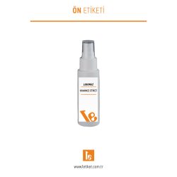 50ml Kozmetik Şişesi Etiketi
