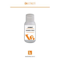 50ml Kozmetik Şişesi Etiketi