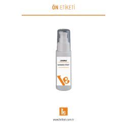 50ml Kozmetik Şişesi Etiketi