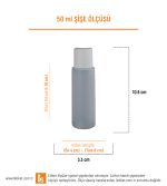 50ml Kozmetik Şişesi Etiketi