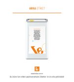 5LT Yağ Teneke Etiketi