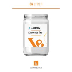 600Gr Standart Kavanoz Etiketi