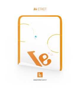 A4 Etiket (Sticker)