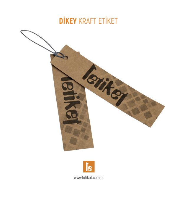 Dikey Kraft Etiketi