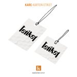 Kare Karton Etiketi