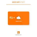 Kişiye Özel Kredi Kartı Sticker Kaplama