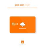 Kişiye Özel Kredi Kartı Sticker Kaplama