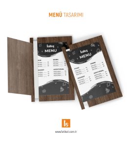 Menü Tasarımı