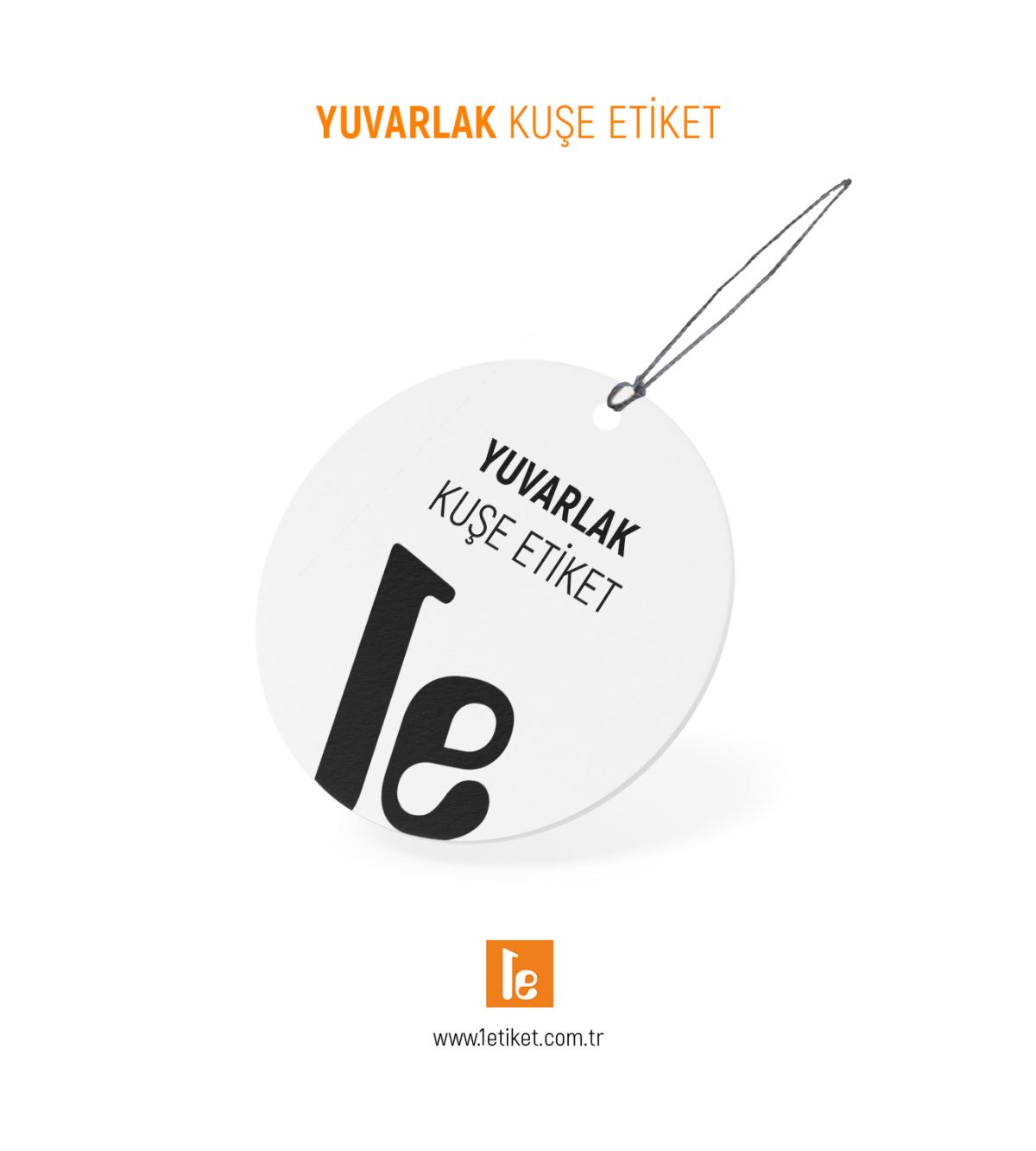 Yuvarlak Karton Etiketi
