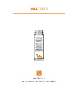 105ml Standart Kavanoz Etiketi