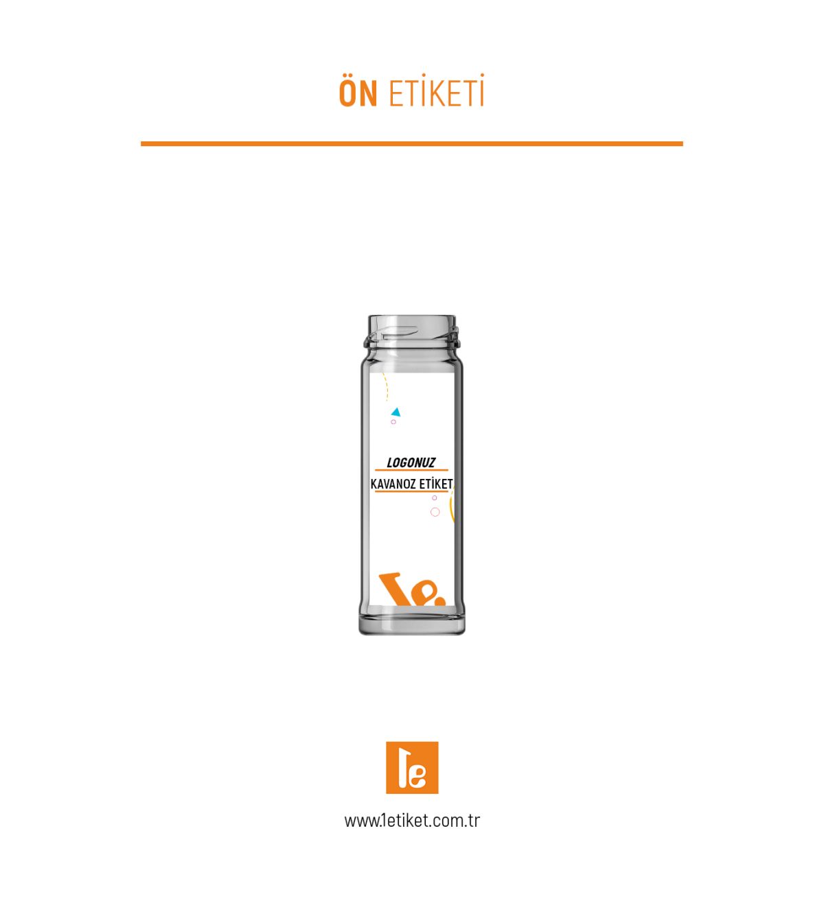 105ml Standart Kavanoz Etiketi