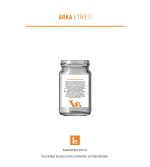 105ml Standart Kavanoz Etiketi