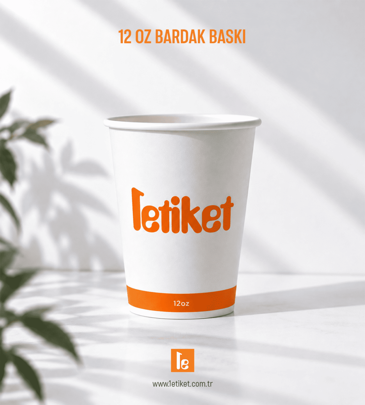 12oz Bardak Baskı